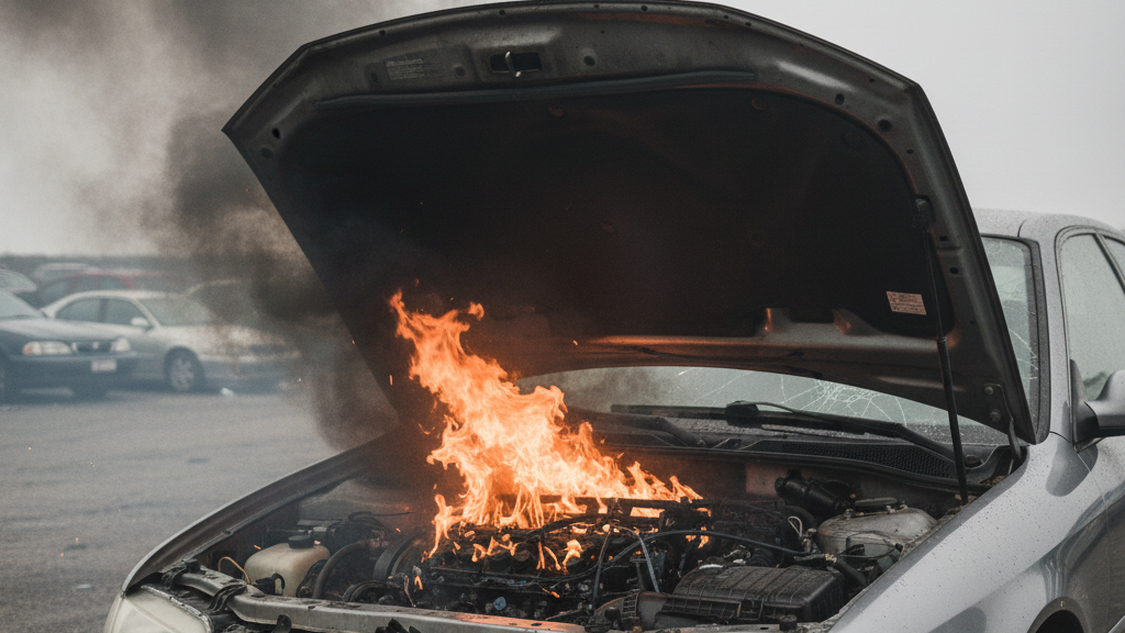 Car Fires – Halt
