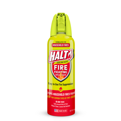HALT! New 10oz Fire Fighting Spray Foam