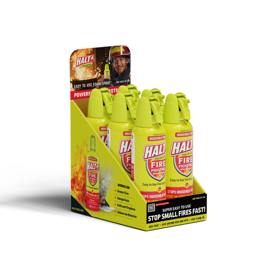 HALT! 6-pc Counter Display - 10oz Red