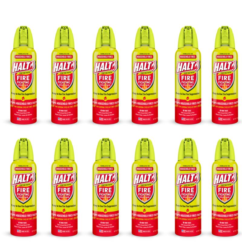 HALT! New 10oz Fire Fighting Spray Foam