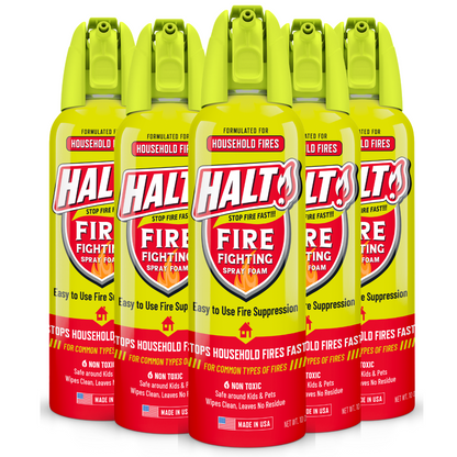 HALT! New 10oz Fire Fighting Spray Foam