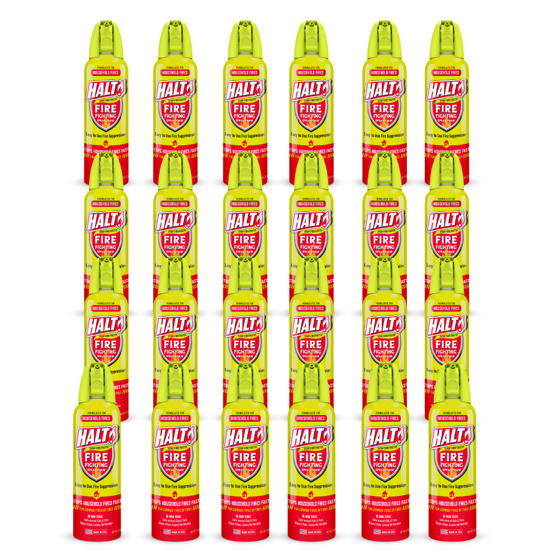 HALT! New 10oz Fire Fighting Spray Foam